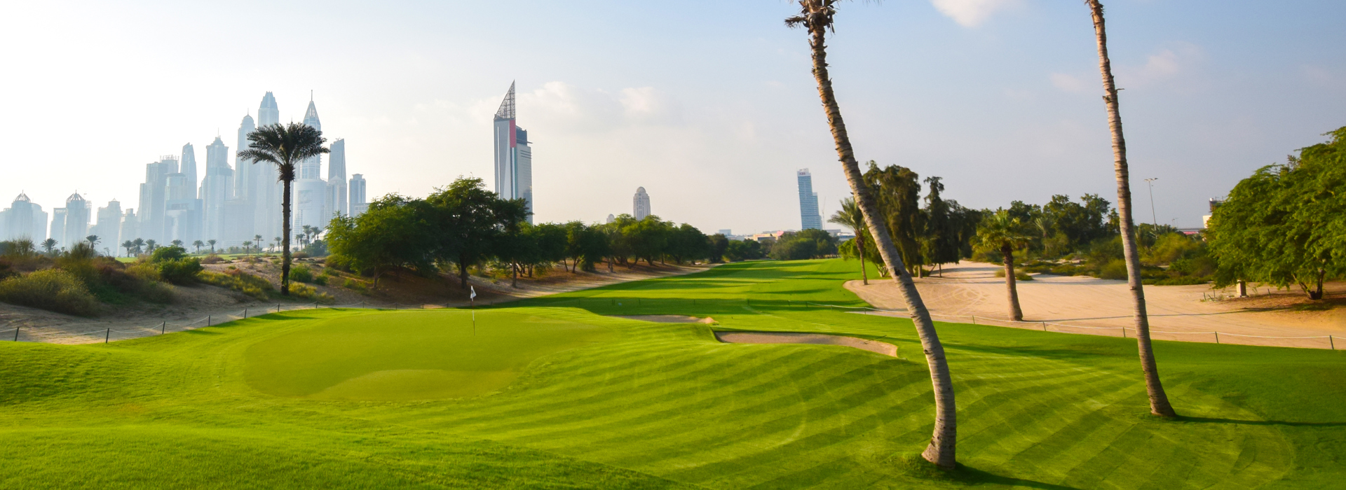 Golfplatz Emirates Golf Club Majlis Course , Golfreisen Alpha Golftours
